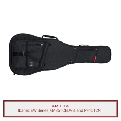 $149.99 • Buy Gator Charcoal Transit Case Fits Ibanez EW Series, GA35TCEDVS, PF1512NT