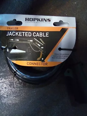 Hopkins Towing Solutions Trailer Jacketed Cable Connector 6' Part No 20245 #459 • $23.50