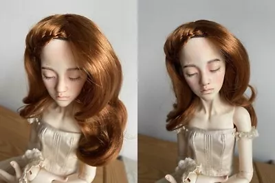 Carrot Mohair Wig For BJD Doll 1/4 1/6 Size 6-7  • $25