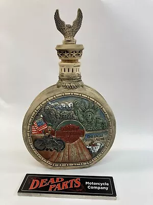 Harley 1985 Salute To America The Eagle Soars Alone #834 Limited Decanter • $150