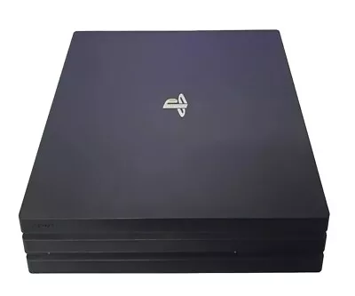 Black Sony PlayStation 4 Pro 1TB Console (No Controller) • $194.99