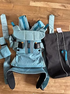 BabyBjorn Baby Carrier One Outdoors Turquoise • £55