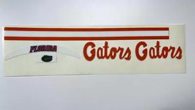 Florida Gators Orange  Gators  Mini Football Helmet Decal Set • $25