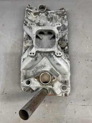 $174.44 • Buy Vintage Edelbrock Torker 2725 Aluminum Intake Manifold 327 283 265 Small Block