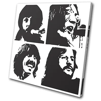 £19.99 • Buy Beatles Music British Band Musical SINGLE CANVAS WALL ART Picture Print