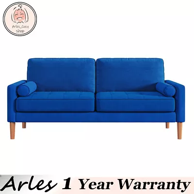 68.5'' 3-seater Sofa Couch Modern Upholstered Sofa For Bedroom Apartment Home • $259