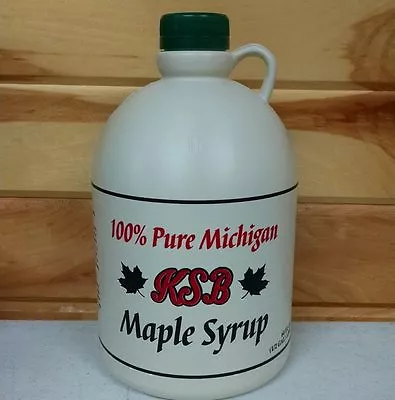 100% Pure Michigan Maple Syrup1 Half Gallon Grade A Amber/Rich Taste  KSB • $33.25