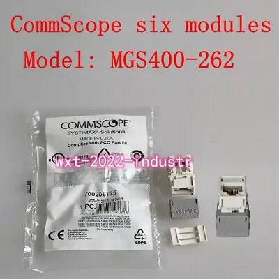 QTY:10 CommScope Six Types Of Network Information Module RJ45CAT6 MGS400-262 • $26.40