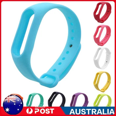 $6.79 • Buy Replacement TPU Wrist Strap Sport Smart Bracelet Band For Xiaomi Mi Band 2