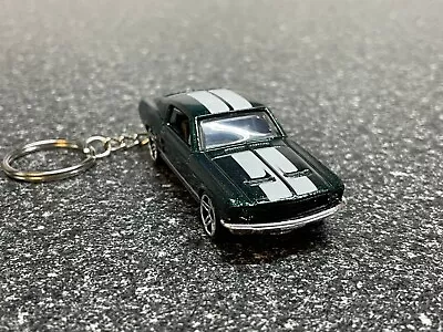 1965 Mustang GT Fastback Green Keychain Diecast Hot Wheels Matchbox • $19.99