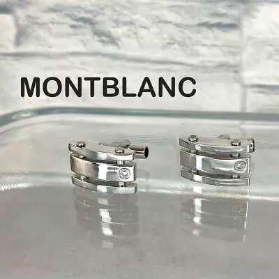 Montblanc Silver Kuffs Elegant And Timeless Jewelry Piece • $152