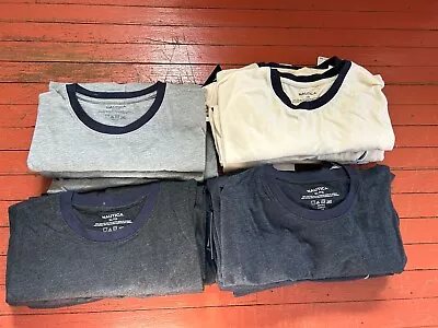 Men’s Lot Of 14 Long Sleeve Nautica Shirts NWT Original Retail $27 • $175