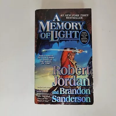 A MEMORY OF LIGHT By Robert Jordan & Sanderson - 1st Mass Paperback READ DESC • $51.51