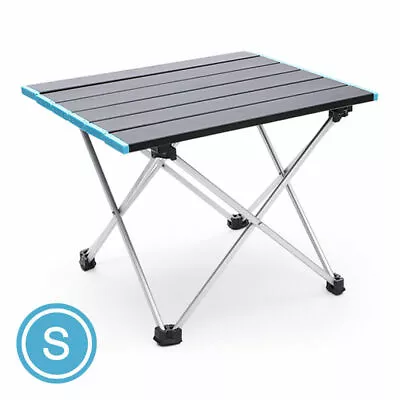 £14.99 • Buy Folding Camping Table Light Weight Portable Aluminium Frame Outdoor Picnic Bag