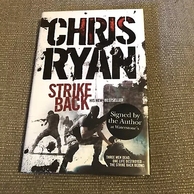 £5 • Buy CHRIS RYAN SIGNED Strike Back 2007 First Edition Hardcover
