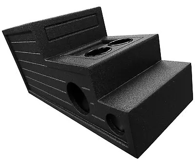 Rockville REC135 Vented Bed Lined 12  Center Console Subwoofer Enclosure Sub Box • $299.95