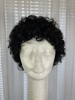 Women’s Wig 3” Black Short Pixie Classic Coily Curls Premium Synthetic Fibers • $19.77