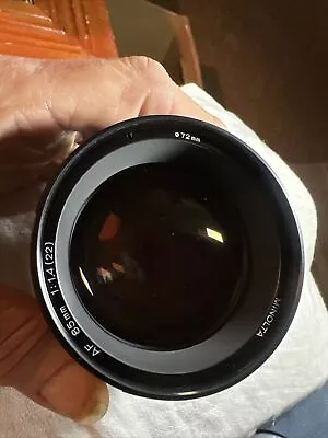 MINOLTA AF 85mm F/1.4 Portrait Lens SONY/MINOLTA A Mount From Japan #12301072 • $285