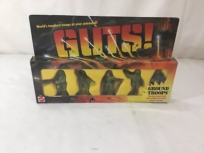 1986 Vintage Mattel GUTS Ground Troops Figure 5 Pack Boxed Sealed Infantry Set B • $38.88