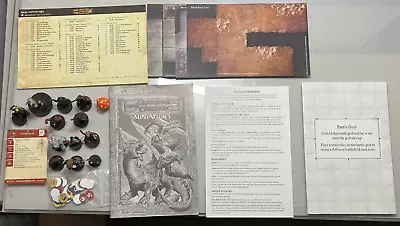 £59.99 • Buy Dungeons & Dragons D&D Miniatures ABERRATIONS Starter Set 12 Minis Dice 8 Tiles