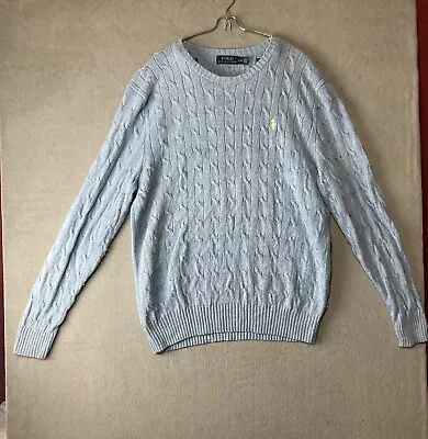 Vintage Polo Ralph Lauren Sweater Women’s Large Crew Neck Pullover Knit • $27.50