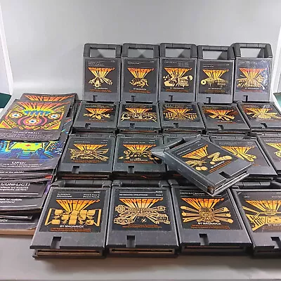 21 Magnavox Odyssey 2 Video Game Cartridges & Manuals WORK Sports Invaders MORE • $132