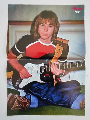 BAY CITY ROLLERS / NASTASSJA KINSKI A3 Poster From Magazine SUPER-POSTER 1979. • $19