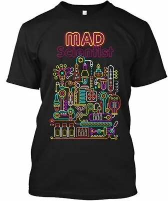 Mad Scientist Halloween Costume Teacher - T-Shirt Made In The USA Size S To 5XL • $20.59