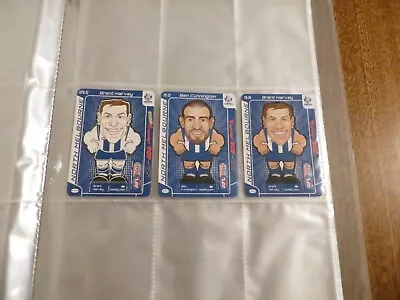 2016 Afl Teamcoach Footy Pop Ups North Melbourne Kangaroos (3) Card Lot • $19.99