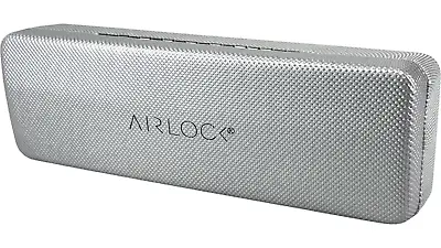 Marchon Airlock Hard Clamshell Eyeglass Case - Silver • $7.16