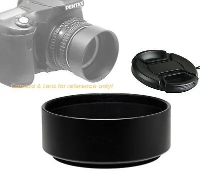 55mm Metal Screw In Lens Hood Shade For Standard Lense With Front Cap  • $7.17