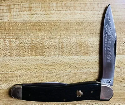 1973 Vintage Puma 572 Senior Half Whittler Knife • $78