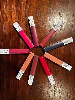 $9.95 • Buy Maybelline Super Stay Matte Ink Liquid Lipstick 5.0ml/0.17Oz NEW !YOU PICK!