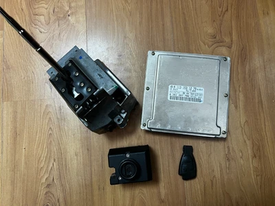 $459.99 • Buy 01-02 Mercedes W220 S430 ECU Engine Computer EIS Ignition Switch Key Shifter Set