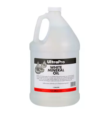 UltraPro Food Grade Mineral Oil 1 Gallon Cutting Board Butcher Block Wood White • $44.99