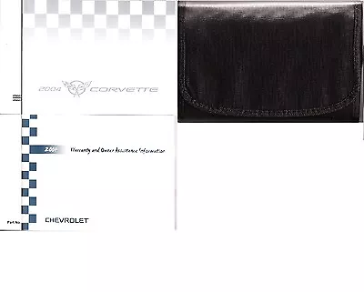 $89.95 • Buy 2004 Chevrolet Corvette & Convertible C5 Owner's Owners Owner Manual Portfolio