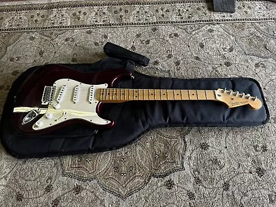 Fender 2006 MIM Stratocaster Standard 60th AnniversaryBurgundy W/Fender Pad Bag • $649.99