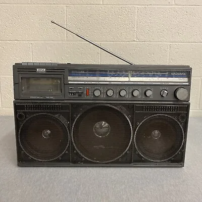 Magnavox D8443 Power Player Spatial Stereo Radio Cassette Boombox Shortwave • $199.99