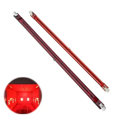 £12.58 • Buy 1300W 254mm R7S Halogen Quartz Ruby Red Infra-Red Heater Bar Tube Heat Lamp 220V