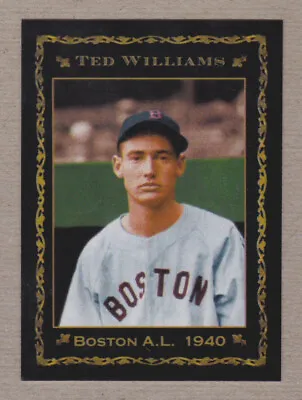 Ted Williams '40 Boston Red Sox Rookie Season Only 200 Exist / NM+ Cond. • $6.95