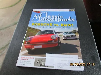 Classic Motorsports Magazine May 2022 Porsche BMW Miata GT3 Race Cars • $12.95