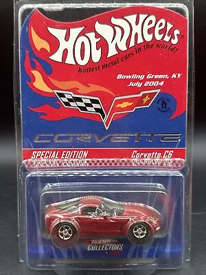 2004 Hot Wheels RED CORVETTE C6 Special Edition Bowling Green KY FREE SHIPPING • $64.99