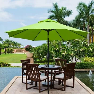 Patio Umbrella Top Canopy Replacement Cover ONLY Fit 9' 8 Rib Outdoor Umbrella • $38.69