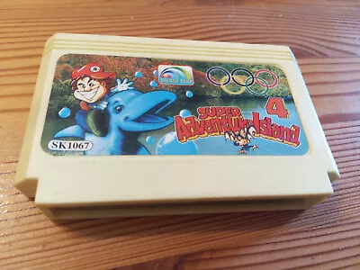 TESTED WORKS! Famiclone Multicart With Adventure Island Super Mario Lunar Ball • $10