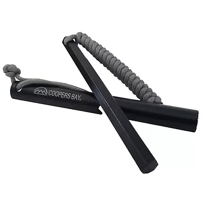 HexaLite™ Ferro Rod Fire Starter - Large 6-Sided Shape & Easy Grip Striker • $18.95