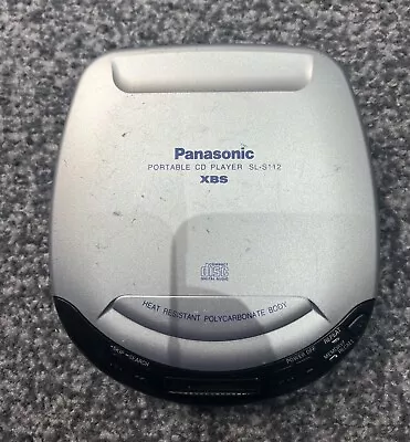 Panasonic XBS SL-S112 Portable CD Player  • £11.99