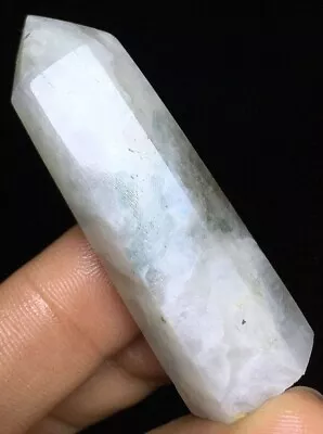 25g  Natural Rare White Moonstone Quartz Crystal Healing Reiki Stone Z57 • $0.01