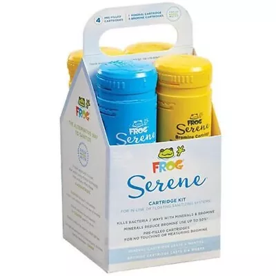 Spa FROG Serene® Cartridge Refill Kit 1-Mineral Cartridge + 3 Bromine Cartridges • $89.88