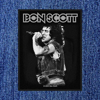 £4.50 • Buy Bon Scott (acdc) - Bon Scott - Sew On Patch Official Merch