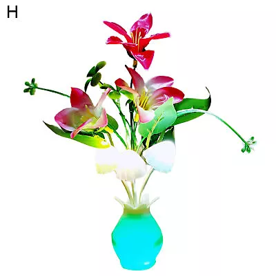 Atmosphere Lamp Wide Application Creative Glowing Vase Night Light Functional • $9.30